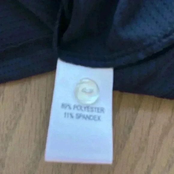 Court Haley Sleeveless Polo Navy Blue Medium - Picture 7 of 7